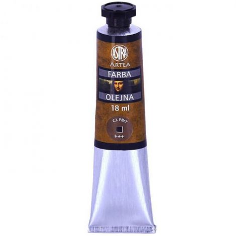 Farba olejna Astra Artea 18ml, Umbra Naturalna